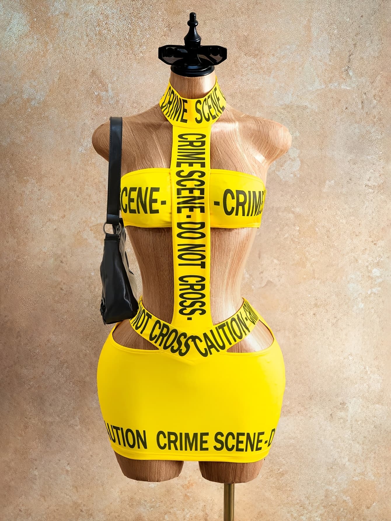 Crime Scene Tape Dress