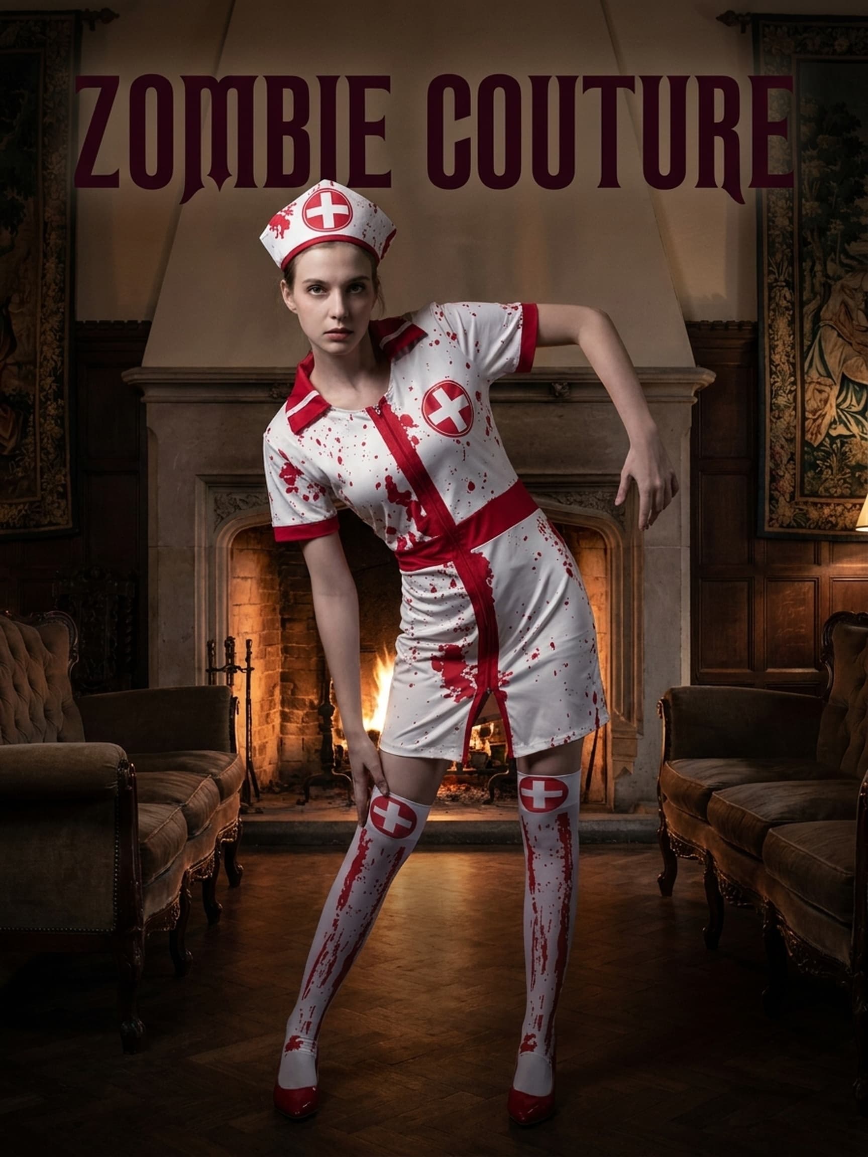 Bloody Nurse Costume, photo 6