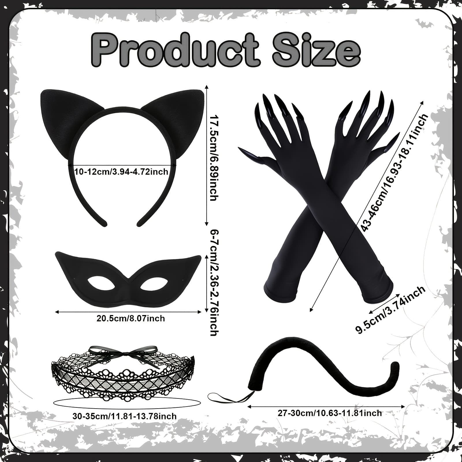 Black Cat Accessory Set, photo 6